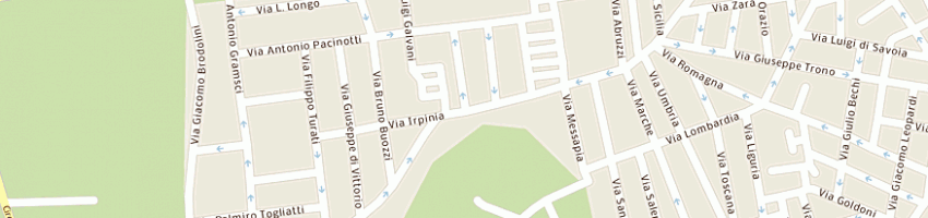 Mappa della impresa carluccio maria snc a MESAGNE
