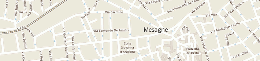 Mappa della impresa campana maria carmela a MESAGNE