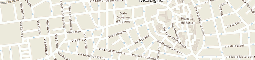 Mappa della impresa l e g inox srl a MESAGNE
