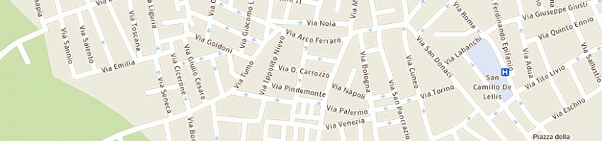 Mappa della impresa mitrangolo rosanna a MESAGNE