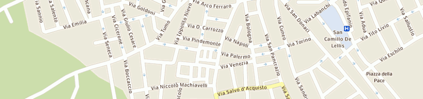 Mappa della impresa scuola pubblica dell'infanzia m montessori a MESAGNE