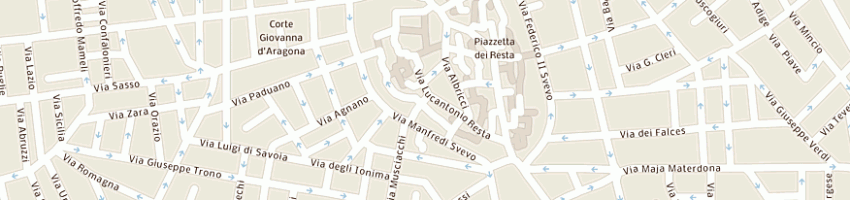 Mappa della impresa zuccaro aldo a MESAGNE