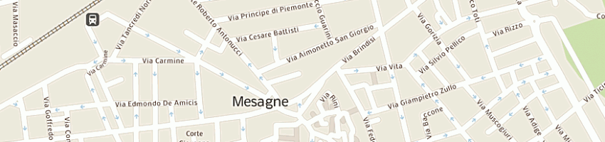 Mappa della impresa computer service di manigrasso massimo a BRINDISI