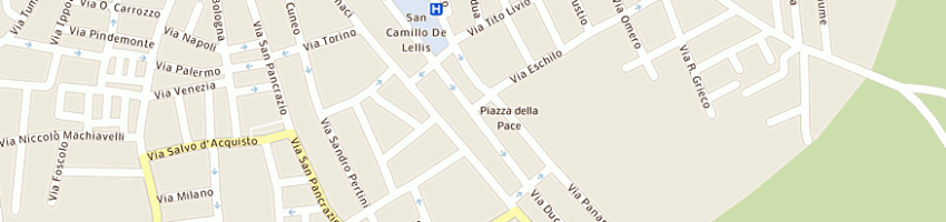 Mappa della impresa alfa seit servizi edilizia impianti tecnologici a MESAGNE