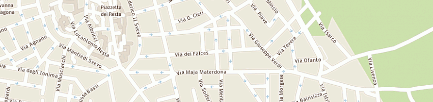 Mappa della impresa petronella giuseppe a MESAGNE