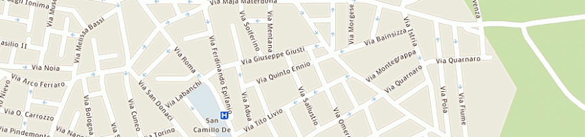 Mappa della impresa franco gustavo a MESAGNE