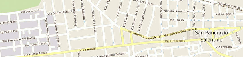Mappa della impresa spagnolo e renna avvocati associati a SAN PANCRAZIO SALENTINO