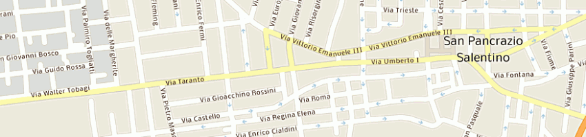 Mappa della impresa perrone franco a SAN PANCRAZIO SALENTINO