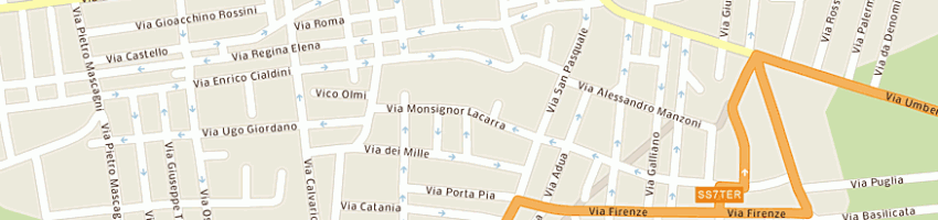 Mappa della impresa manni antonio a SAN PANCRAZIO SALENTINO