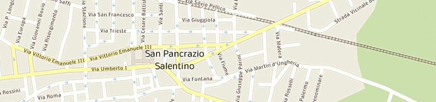 Mappa della impresa fotografie sasso dal 1930 di sasso stefania e c sas a SAN PANCRAZIO SALENTINO