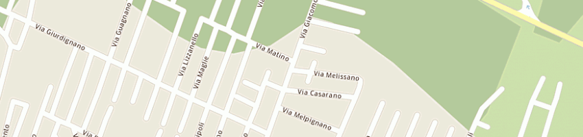Mappa della impresa colelli eugenio e c sas a PORTO CESAREO
