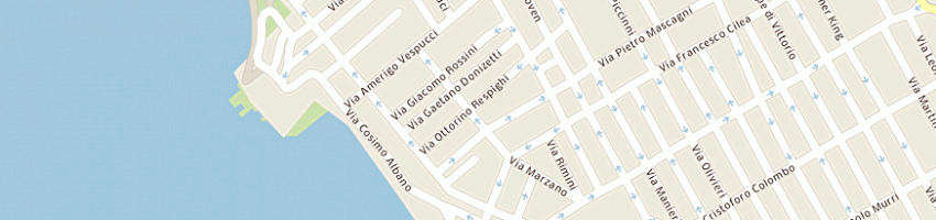 Mappa della impresa minerba francesco a PORTO CESAREO