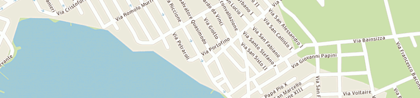 Mappa della impresa bar pizzeria portofino a LECCE