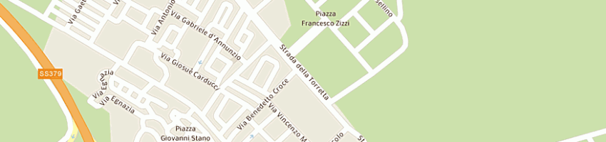 Mappa della impresa togi srl a BRINDISI