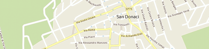 Mappa della impresa parrocchia s maria assunta a SAN DONACI