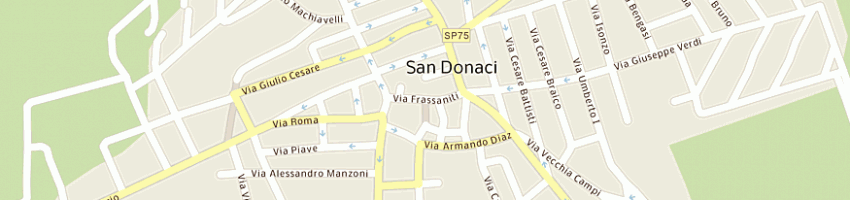 Mappa della impresa nikonarte di vitti nicola a SAN DONACI