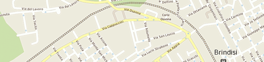 Mappa della impresa santa teresa spa a BRINDISI