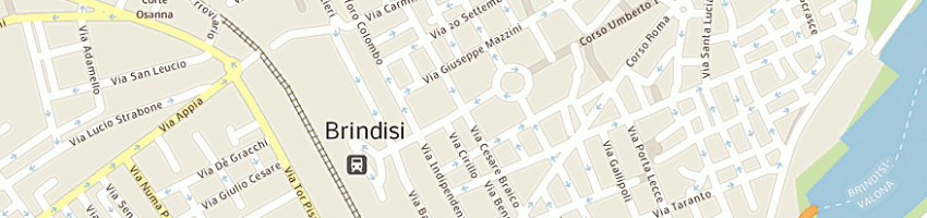 Mappa della impresa lonoce ugo a BRINDISI