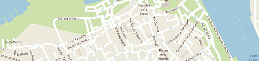 Mappa della impresa galleria d'arte il tempietto a BRINDISI