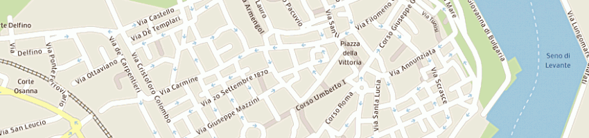 Mappa della impresa brin frutta srl a BRINDISI