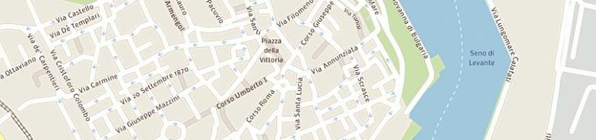 Mappa della impresa antica farmacia d'oria a BRINDISI