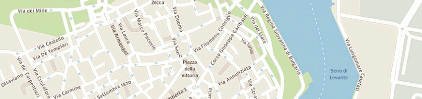 Mappa della impresa brindisi centro srl a BRINDISI