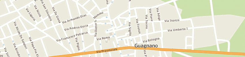 Mappa della impresa fina giovanni a GUAGNANO