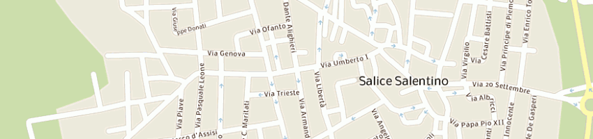 Mappa della impresa san paolo imi spa a SALICE SALENTINO