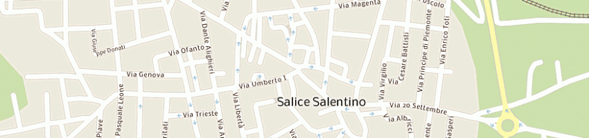 Mappa della impresa guardia medica a SALICE SALENTINO