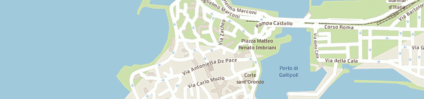 Mappa della impresa freddo silvana a GALLIPOLI