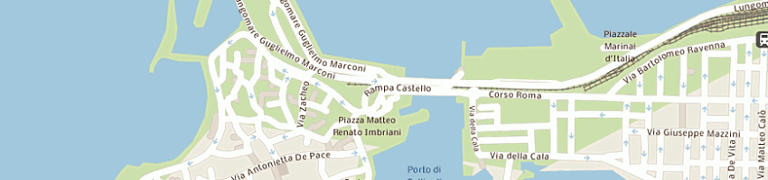 Mappa della impresa La Casa degli Artisti bed and breakfast