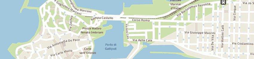 Mappa della impresa parrocchia maria ss del canneto a GALLIPOLI