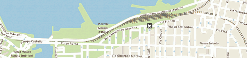 Mappa della impresa scippa giuseppe a LECCE