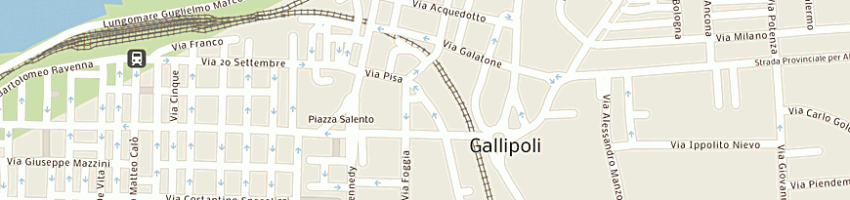 Mappa della impresa club the renegade a GALLIPOLI