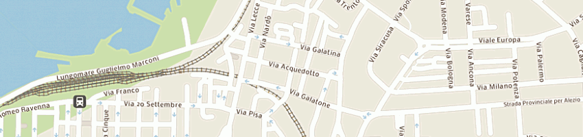 Mappa della impresa schirosi antonella a GALLIPOLI
