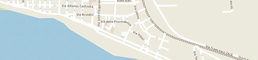 Mappa della impresa geo studio associato a GALLIPOLI