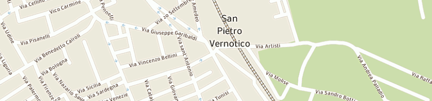 Mappa della impresa caretto roberto a SAN PIETRO VERNOTICO