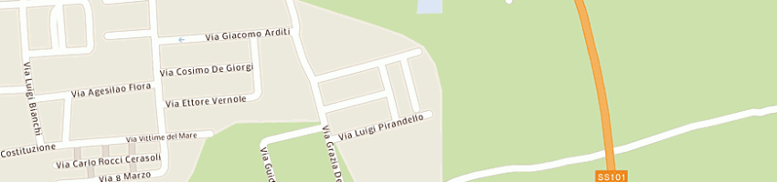 Mappa della impresa associazione auroville gallipoli a GALLIPOLI