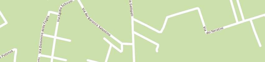 Mappa della impresa bianco igiene ambientale srl a NARDO 