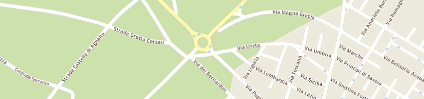 Mappa della impresa vapor service a NARDO 