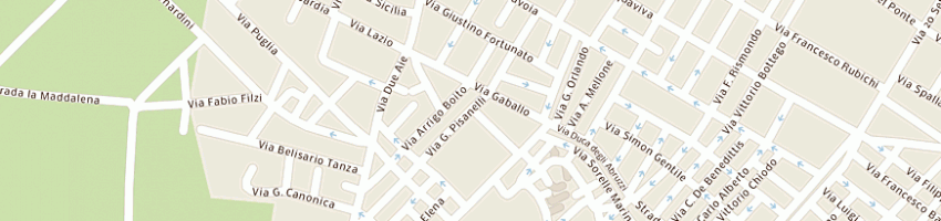 Mappa della impresa romano cosimo a NARDO 