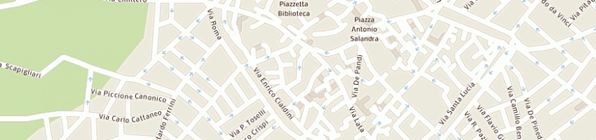 Mappa della impresa achille piero a NARDO 