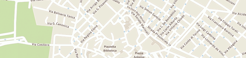 Mappa della impresa a sign di giovanni de cupertinis a NARDO 