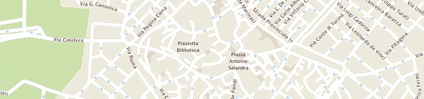 Mappa della impresa gioffreda pasanisi enza a NARDO 