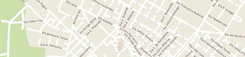 Mappa della impresa zaca' gerardo a NARDO 