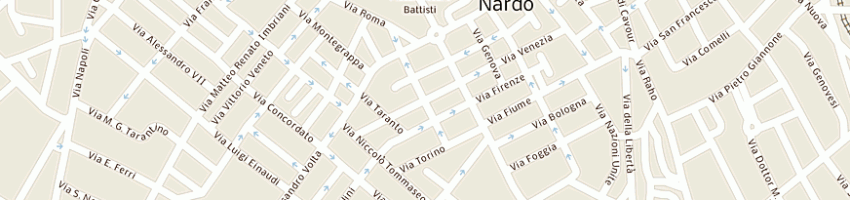 Mappa della impresa alligri antonio a NARDO 