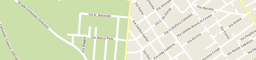 Mappa della impresa tommasi claudio a SQUINZANO