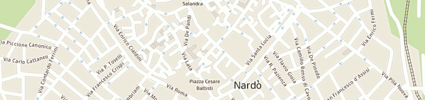Mappa della impresa mauro ottica snc di mauro duilio e ramundo dario a NARDO 