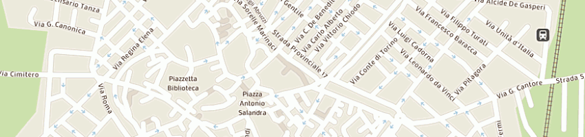 Mappa della impresa lezzi angelo tommaso a NARDO 