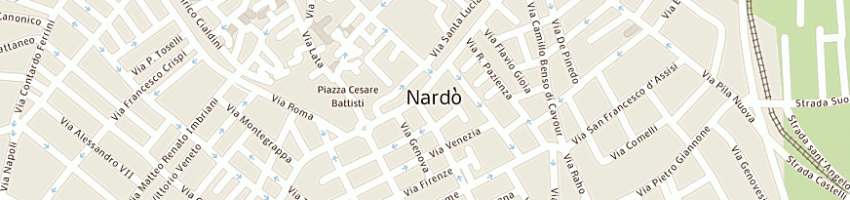 Mappa della impresa alleanza assicurazioni a NARDO 